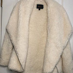 White Fluffy Jacket